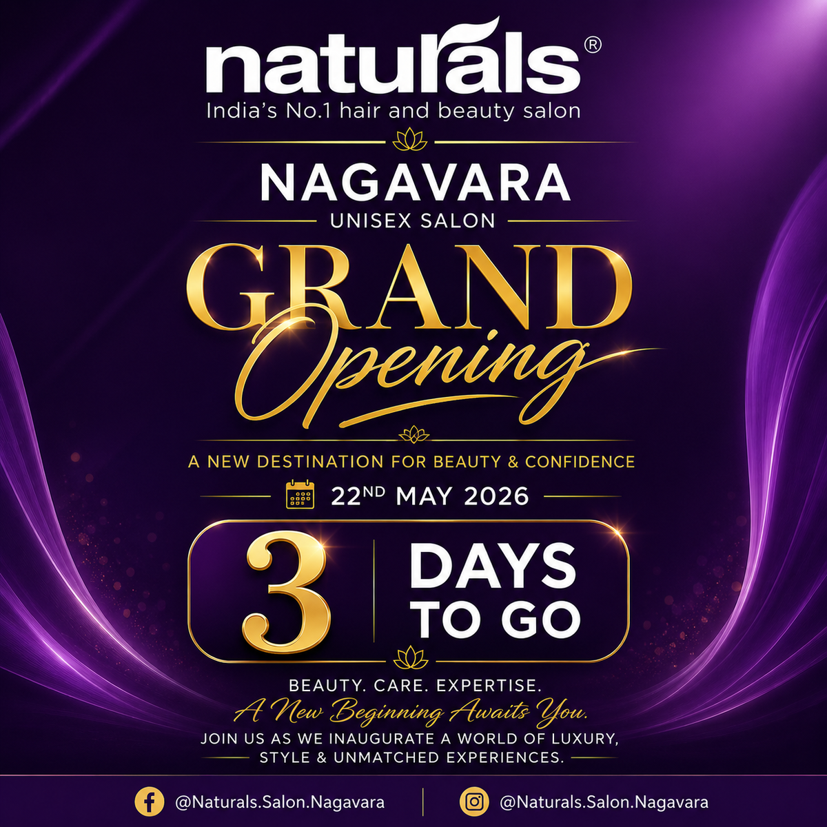 BIG NEWS - Naturals Nagavara is Now Live! 🚀