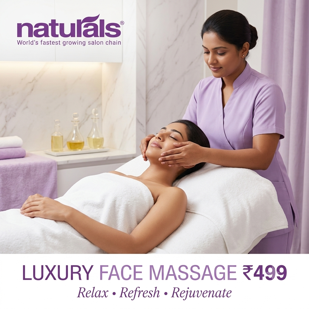 Luxury Face Massage at ₹499