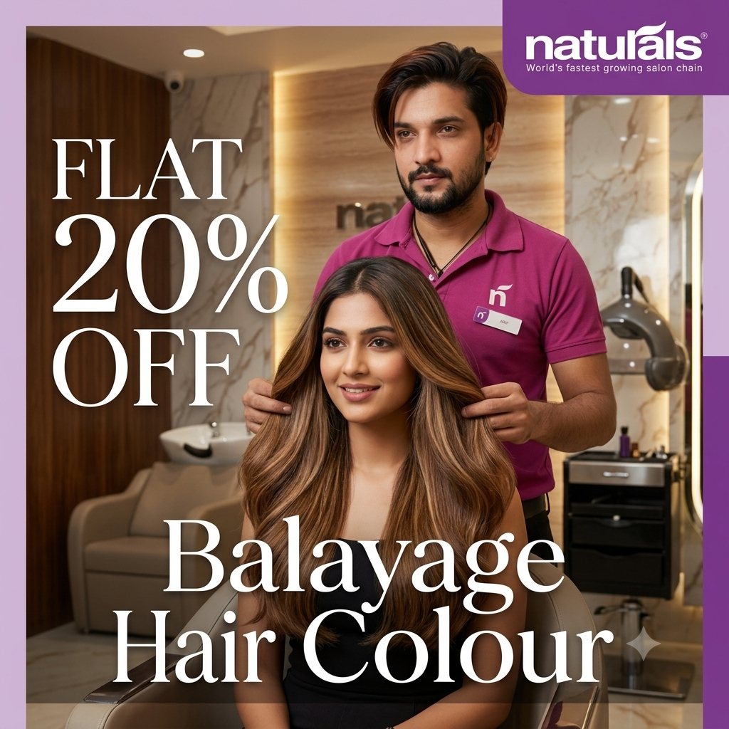 Balayage Hair Colour Flat 20 Percent Off