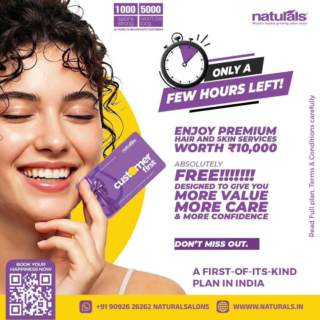 Imagine enjoying Premium Hair & Skin Services worth ₹10,000