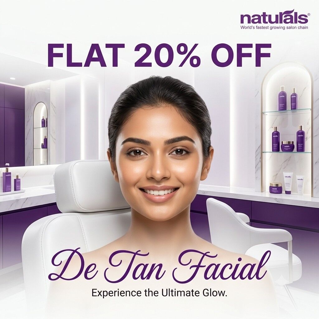 De Tan Facial Flat 20 Percent Off
