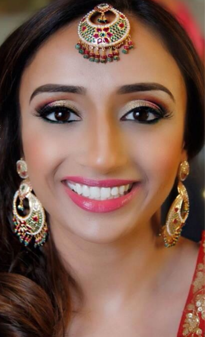 Before bridal makeover