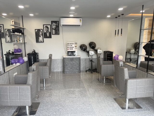 Ayyappa Nagar Salon Interior — Elegant beauty salon ambiance