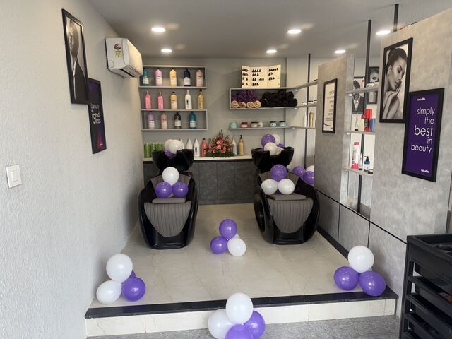 Ayyappa Nagar Salon Interior — Elegant beauty salon ambiance